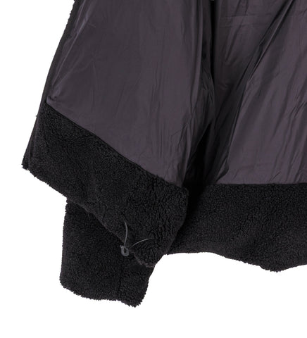 FLEECE PUFFER BLACK