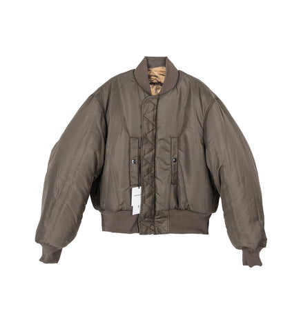 FAUX FUR BOMBER COYOTE