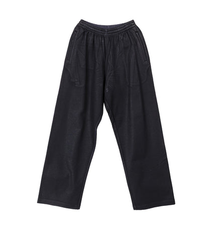 COATED SWEAT PANTS ONYX