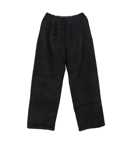 RELAXED FLEECE PANTS BLACK