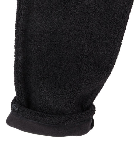 RELAXED FLEECE PANTS BLACK