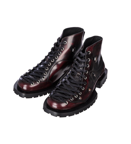 KELLY BOOTS RED BRUSH OFF