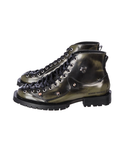 KELLY BOOTS GREEN BRUSH OFF