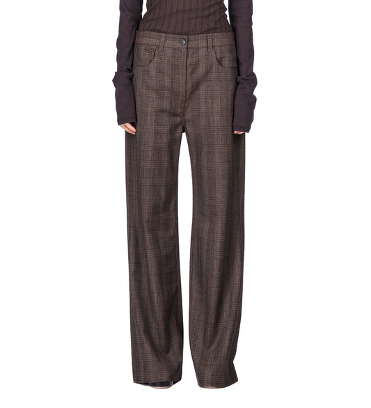 POLTANA MOULINE WO BLEND BROWN/BLACK