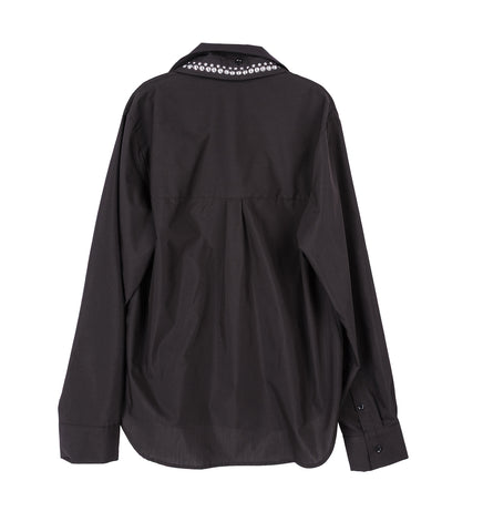 SCARF SHIRT V2 BLACK
