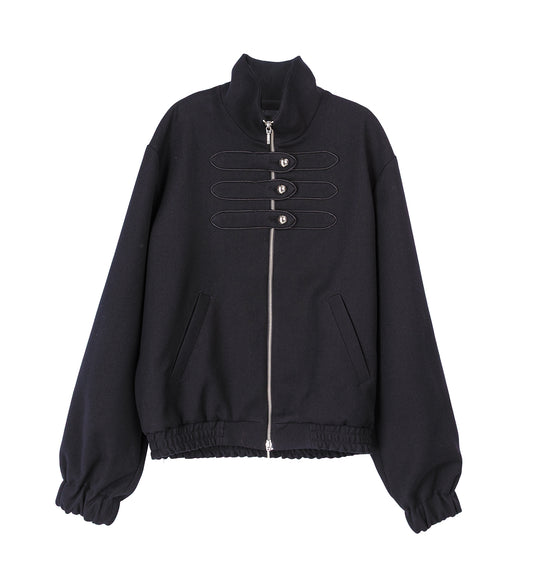 DRUMMER HIGH-NECK JACKET DARK GREY/BLACK