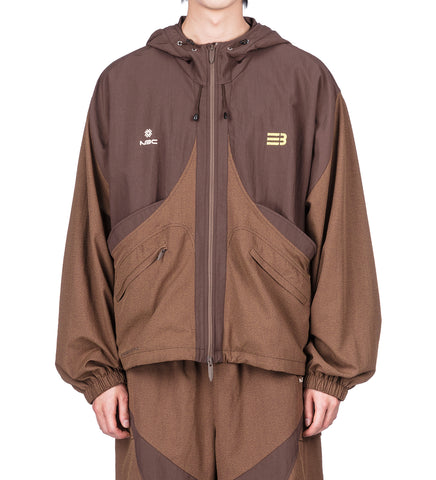 ROVER WINDBREAKER JACKET COCO BROWN