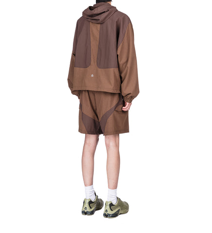 ROVER WINDBREAKER JACKET COCO BROWN