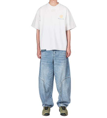 SAVA OVERSIZED PLAYGROUND TEE CANNOLI CREAM