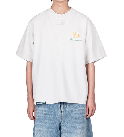 SAVA OVERSIZED PLAYGROUND TEE CANNOLI CREAM