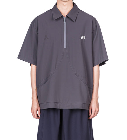 FISHMAN PULLOVER SHIRT SLATE GREY