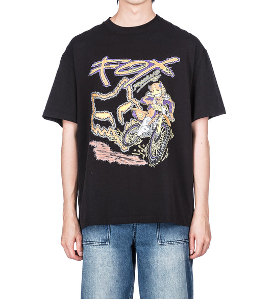 RACING T-SHIRT BLACK