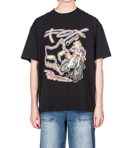 RACING T-SHIRT BLACK