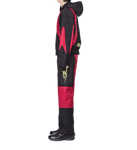 HOODED JACKET BLACK