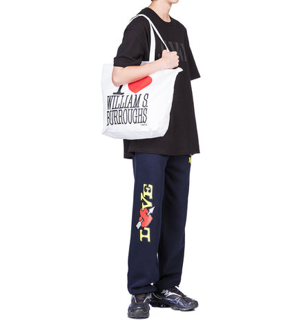 BURROUGHS TOTE BAG WHITE
