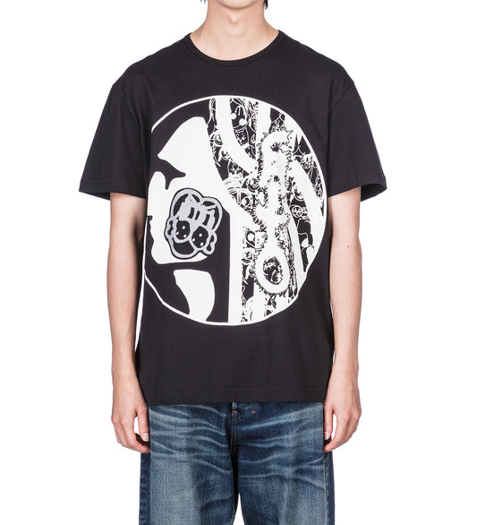 REFLECTIVE CHEIF'S TEE BLACK