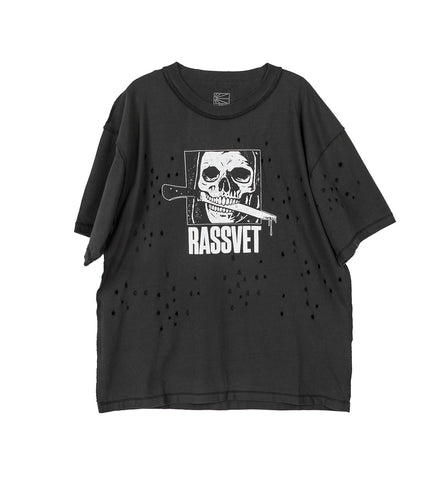 SLASHER TEE SHIRT BLACK