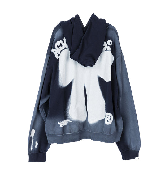 FRANZISKA H U MARKER BOW NAVY BLUE