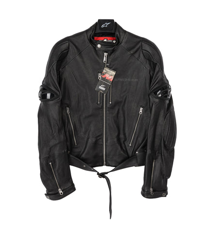 VICTORY LEATHER JACKET BLACK