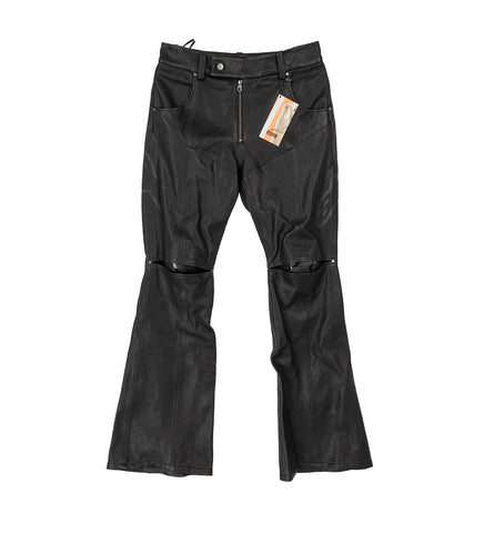 VICTORY LEATHER PANTS BLACK