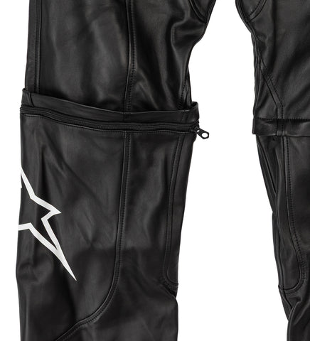 2.0 NEO BAT LEATHER PANTS BLACK