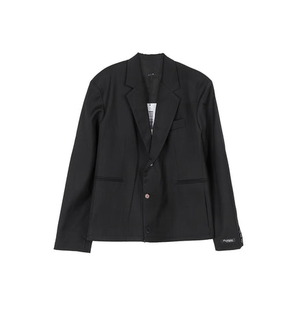 BACKLESS TAILORED JACKET MIX
