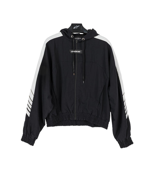 CROSSOVER TRACKSUIT JACKET BLACK