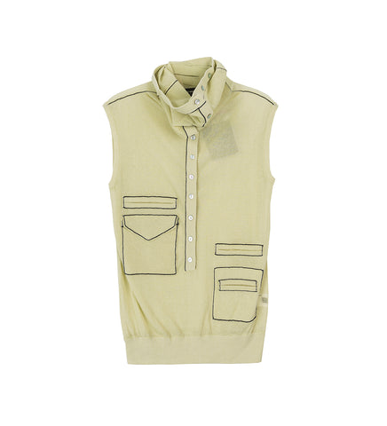 KREINER KNIT ROLLNECK PASTEL GREEN