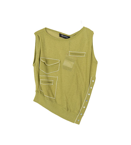 KREINER KNIT TOP SAGE GREEN