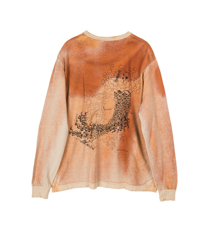 CRUISE LONGSLEEVE SPROUTING OCEAN PRINT