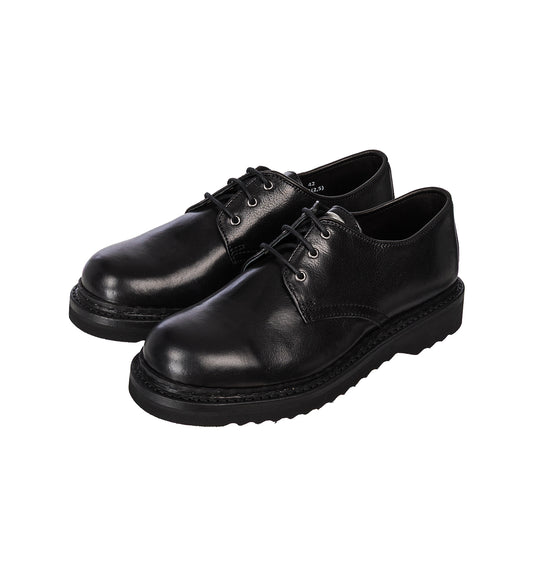 TRAMPLER SHOE BLACK SUPPLE COW HIDE