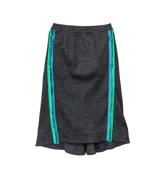 PLATH SKIRT ABYSS BLACK