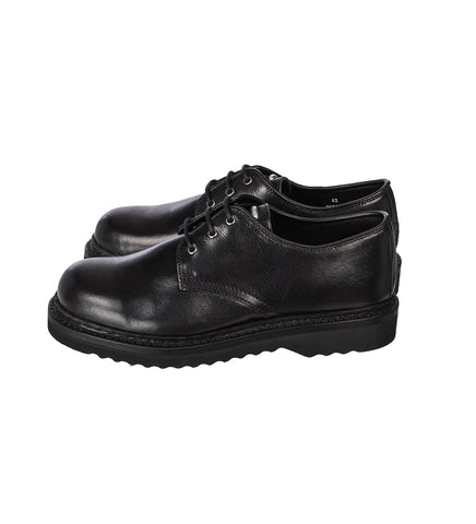 TRAMPLER SHOE BLACK SUPPLE COW HIDE