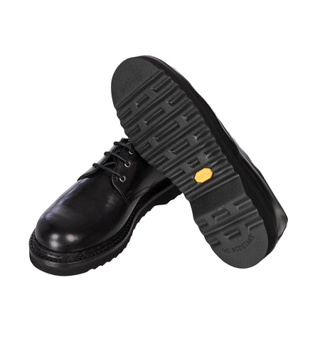 TRAMPLER SHOE BLACK SUPPLE COW HIDE
