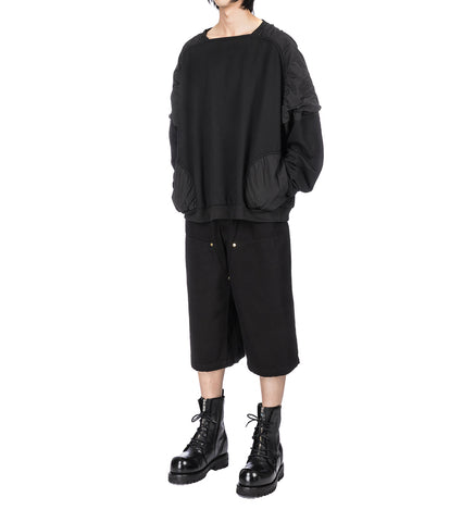 SWITCHING SWEAT BLACK