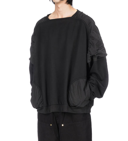 SWITCHING SWEAT BLACK