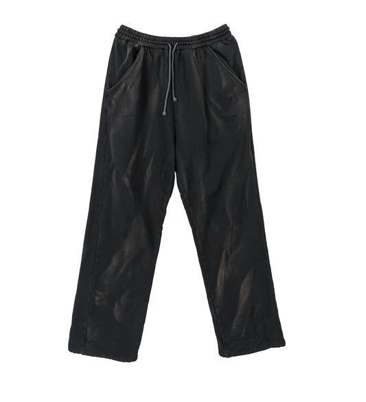 SWEATPANT THRASHED BLACK