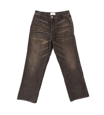 UNDERGROUND PAINTER PANTS VINTAGE BROWN