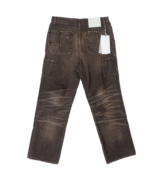 UNDERGROUND PAINTER PANTS VINTAGE BROWN