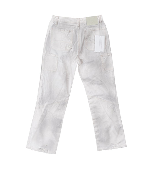 UNDERGROUND PAINTER PANTS VINTAGE WHITE