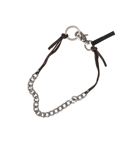 MIXTURE LADON OILY BLACK LEATHER
