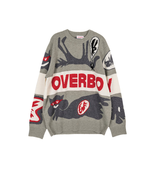 LOGO JUMPER GREY