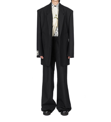 PLEATED TAILORING PANT BLACK