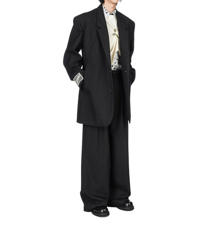 PLEATED TAILORING PANT BLACK