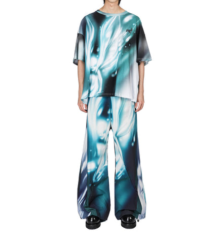 TRACKSUIT PANTS BLACK/TEAL
