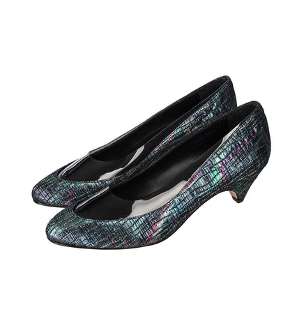 JAEGER PUMPS METALLIC FOREST