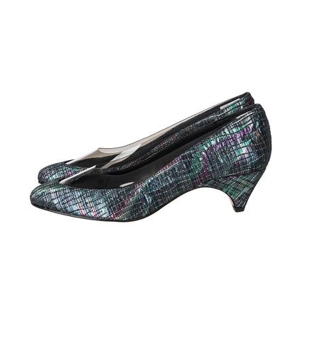 JAEGER PUMPS METALLIC FOREST
