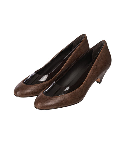 JAEGER PUMPS GRAIN BROWN