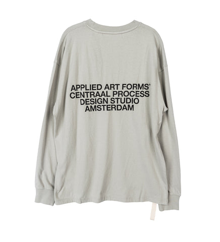 LOOSE LONGSLEEVE TEE MAGNESIUM