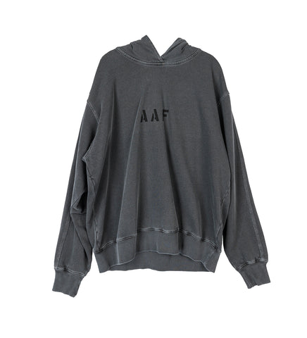 LOGO VINTAGE HOODIE BLACK